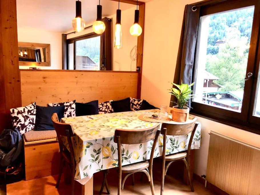 Apartement Vue Montage Magnifique 2Ch 5Mn Piste 3 Les Houches Exterior foto